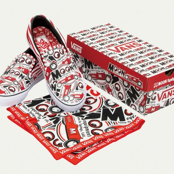 Vans x MOONEYES メッセージプレート Vans x MOONEYES メッセージプレート（VANS X MOON Automotive